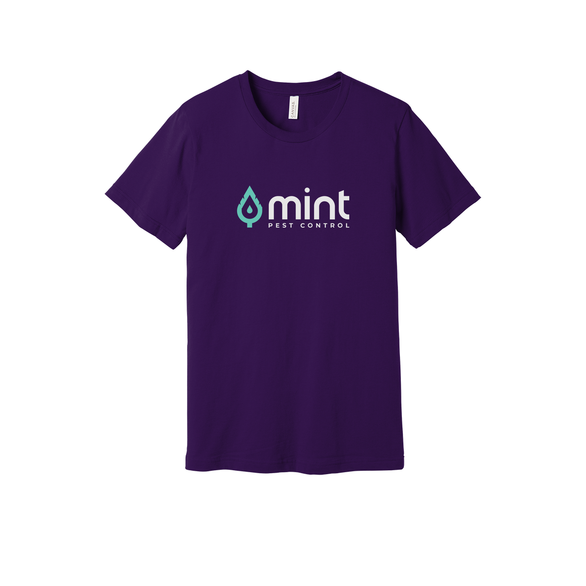 mintpest-everyday-essentials-short-sleeve-tee-dtf-front-BC3001-teampurple-flat-front