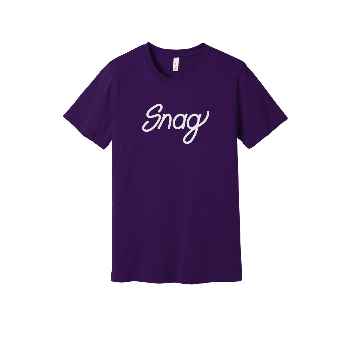 snagdelivery-everyday-essentials-short-sleeve-tee-dtf-front-BC3001-teampurple-flat-front