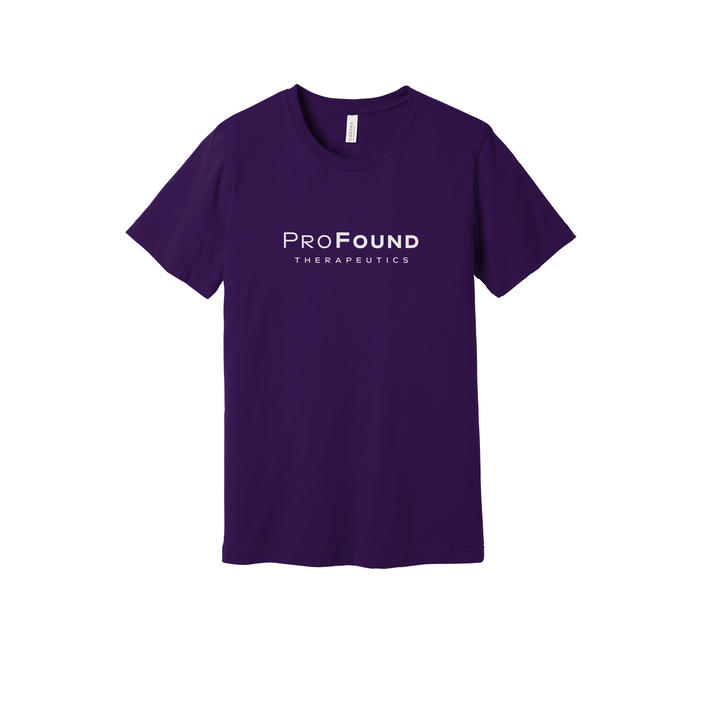 profoundtx-everyday-essentials-short-sleeve-tee-dtf-front-BC3001-teampurple-flat-front