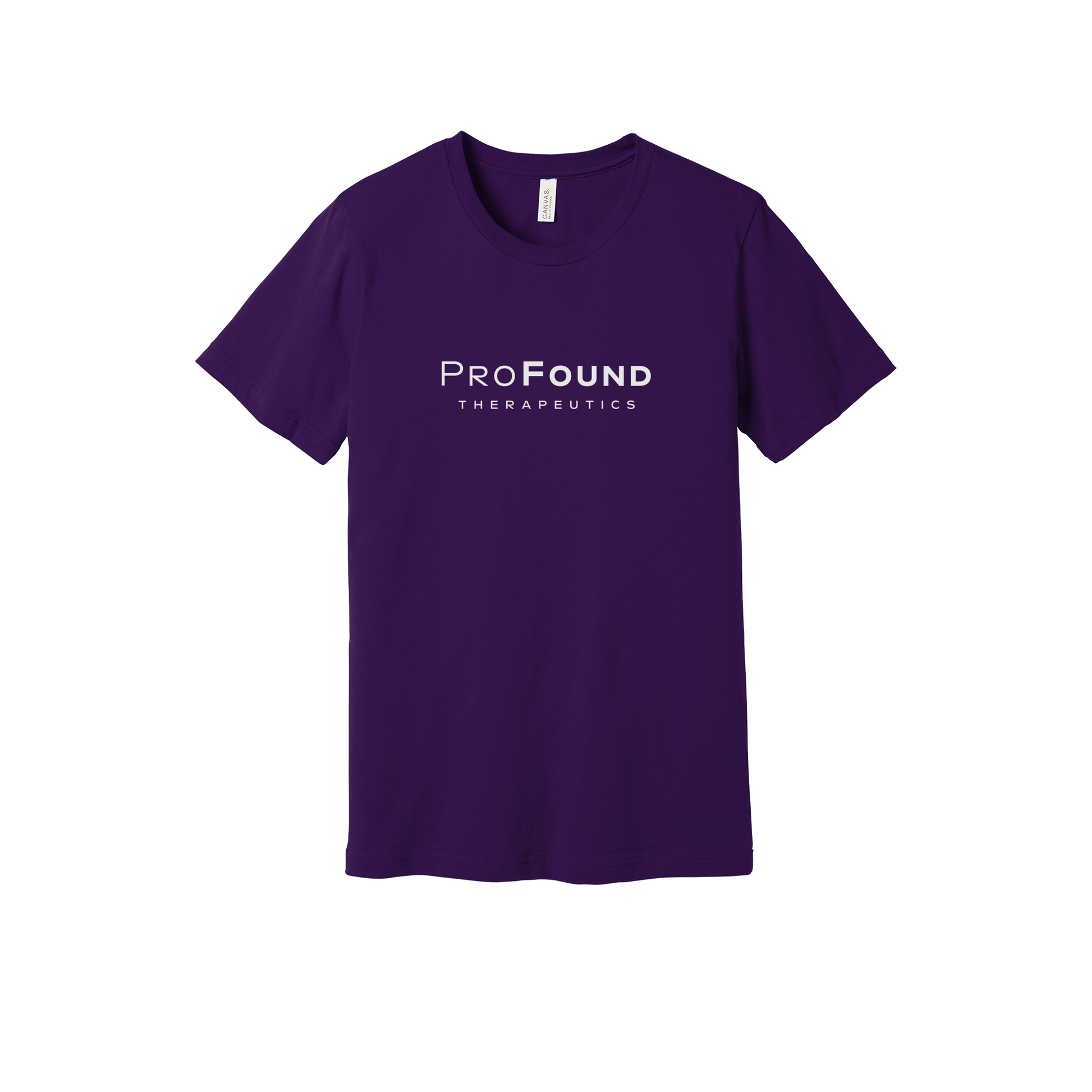profoundtx-everyday-essentials-short-sleeve-tee-dtf-front-BC3001-teampurple-flat-front