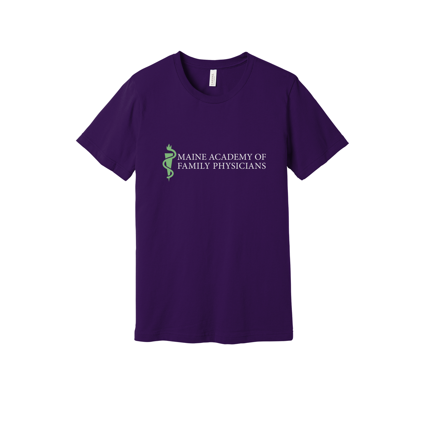 maineafp-everyday-essentials-clinic-short-sleeve-tee-dtf-front-BC3001-teampurple-flat-front