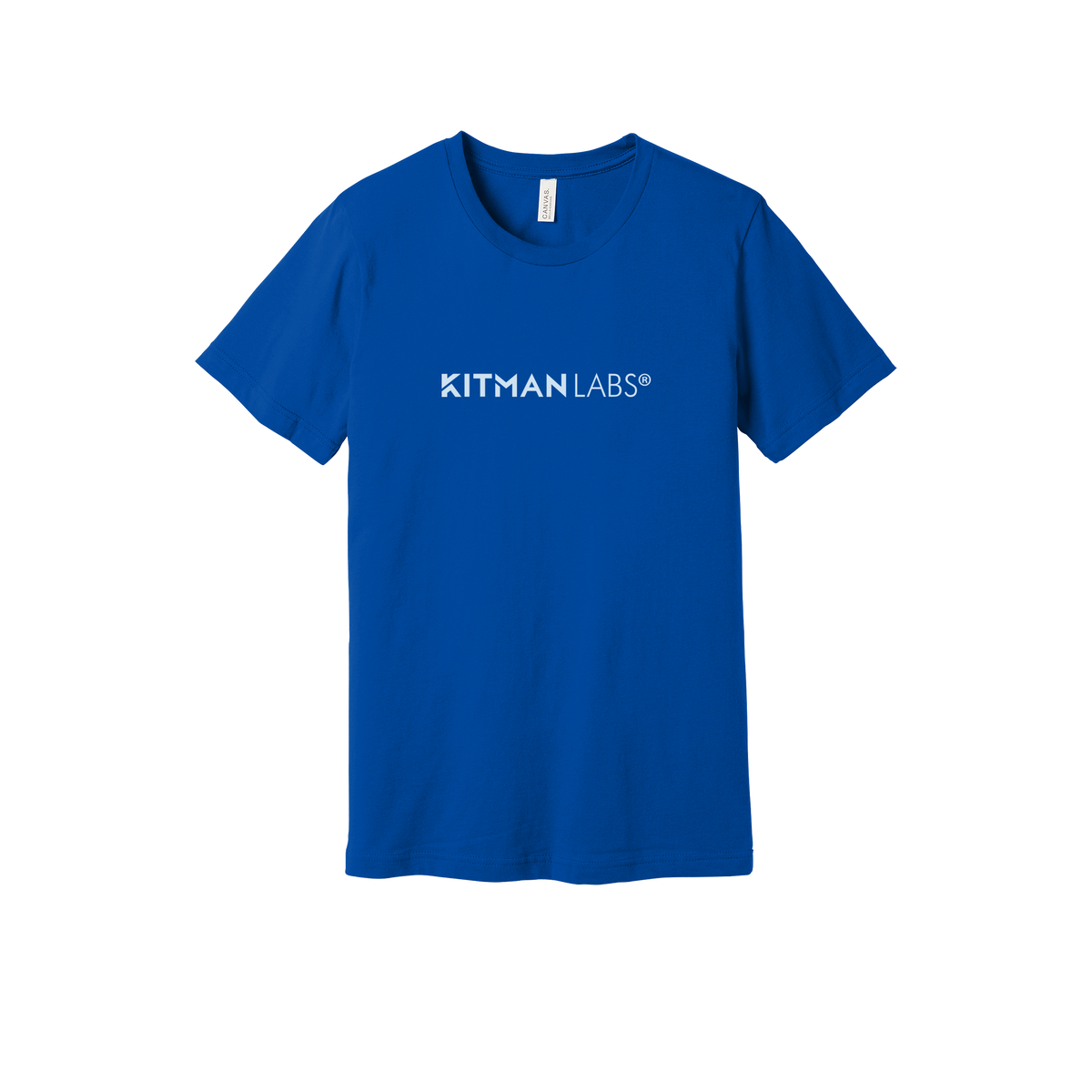 kitmanlabs-everyday-essentials-short-sleeve-tee-dtf-front-BC3001-trueroyal-flat-front