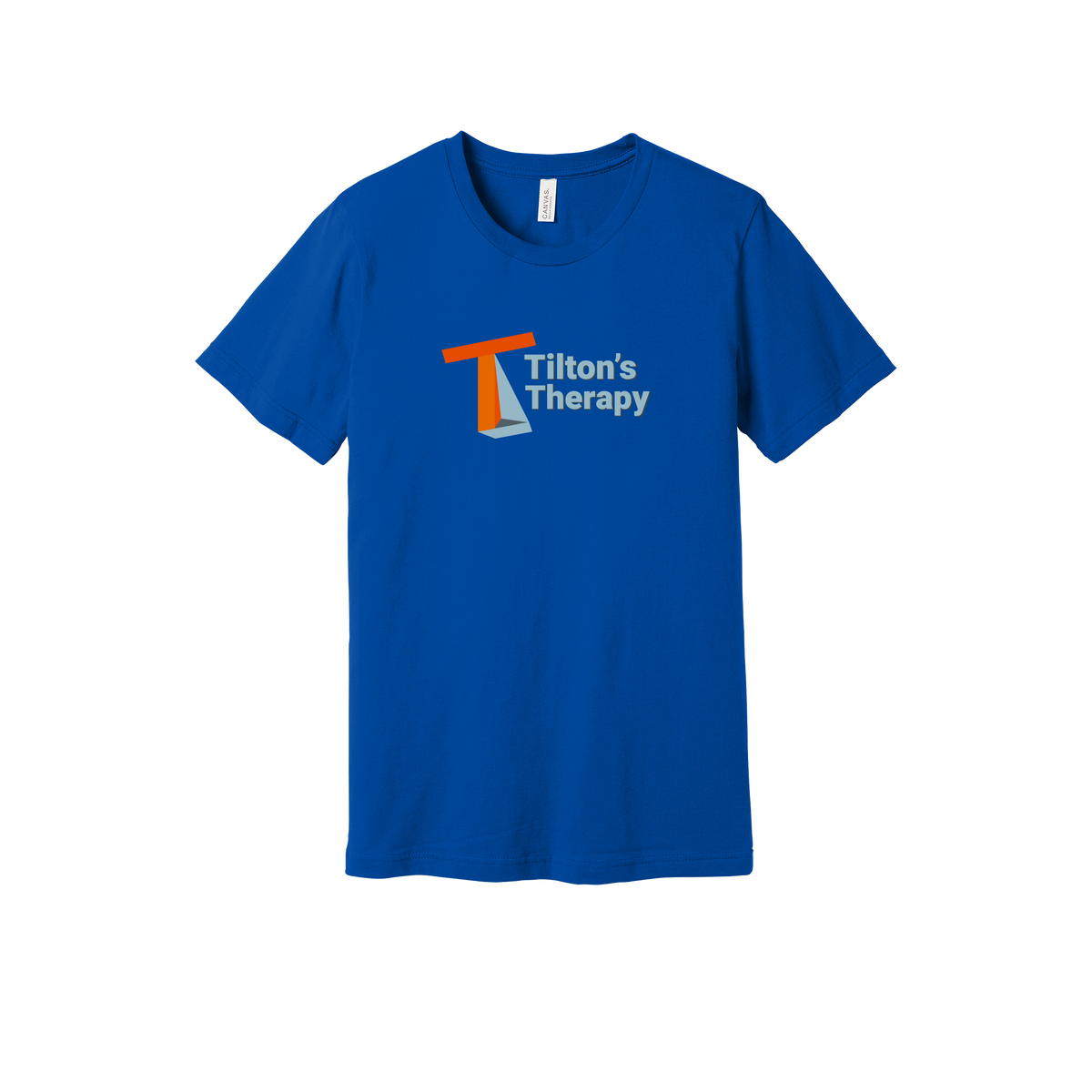 tiltonstherapy-everyday-essentials-short-sleeve-tee-dtf-front-BC3001-trueroyal-flat-front