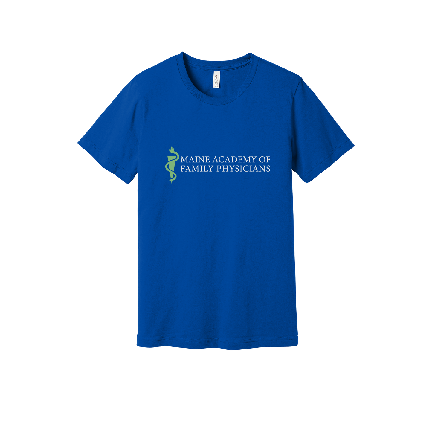 maineafp-everyday-essentials-clinic-short-sleeve-tee-dtf-front-BC3001-trueroyal-flat-front