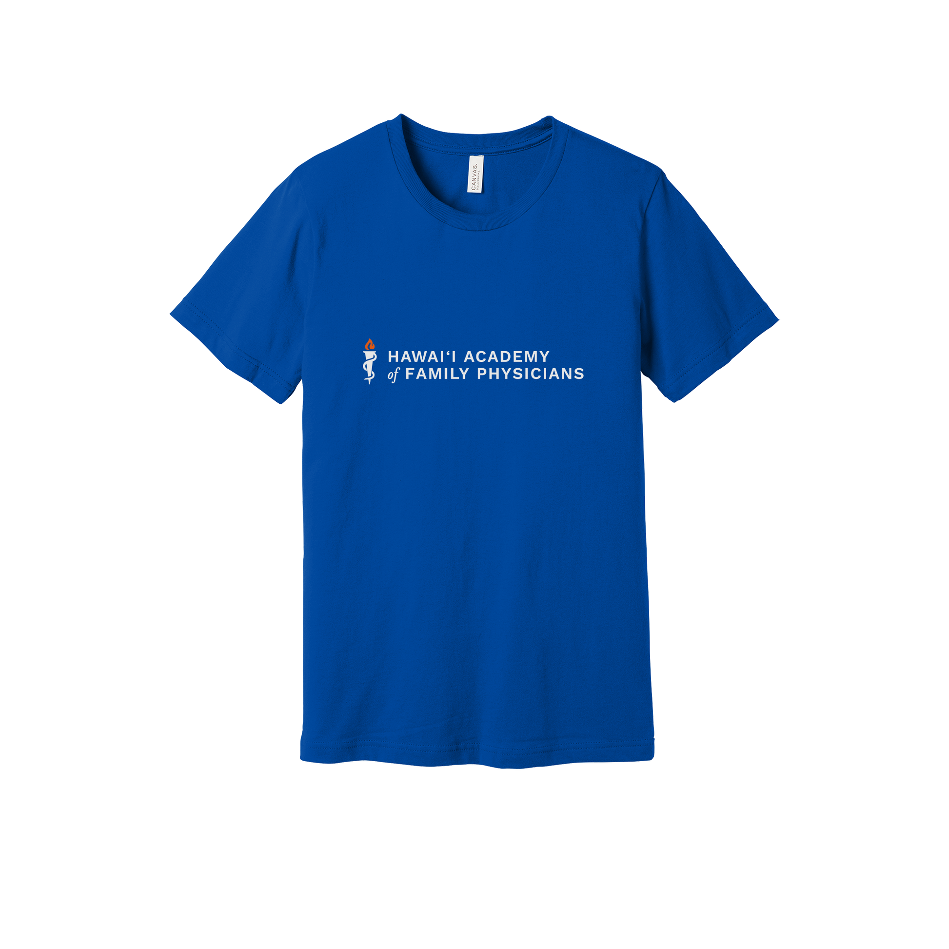 hafp-everyday-essentials-clinic-short-sleeve-tee-dtf-front-BC3001-trueroyal-flat-front