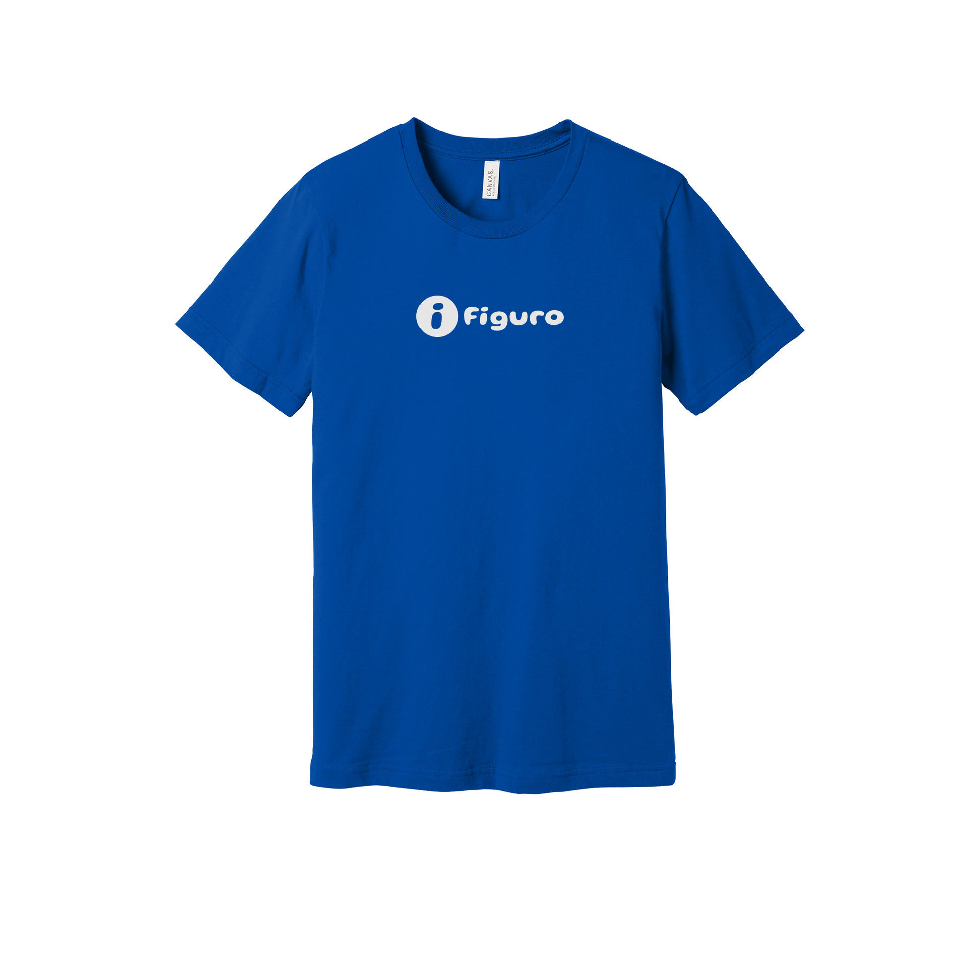 getfiguro-everyday-essentials-short-sleeve-tee-dtf-front-BC3001-trueroyal-flat-front