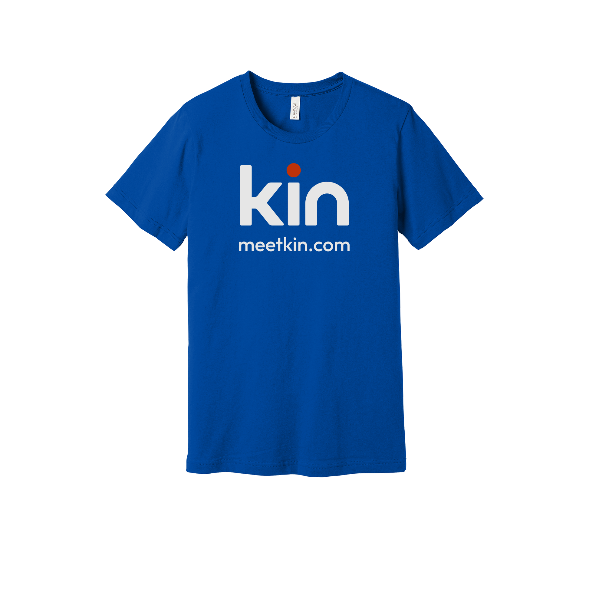 kin-everyday-essentials-short-sleeve-tee-dtf-front-BC3001-trueroyal-flat-front