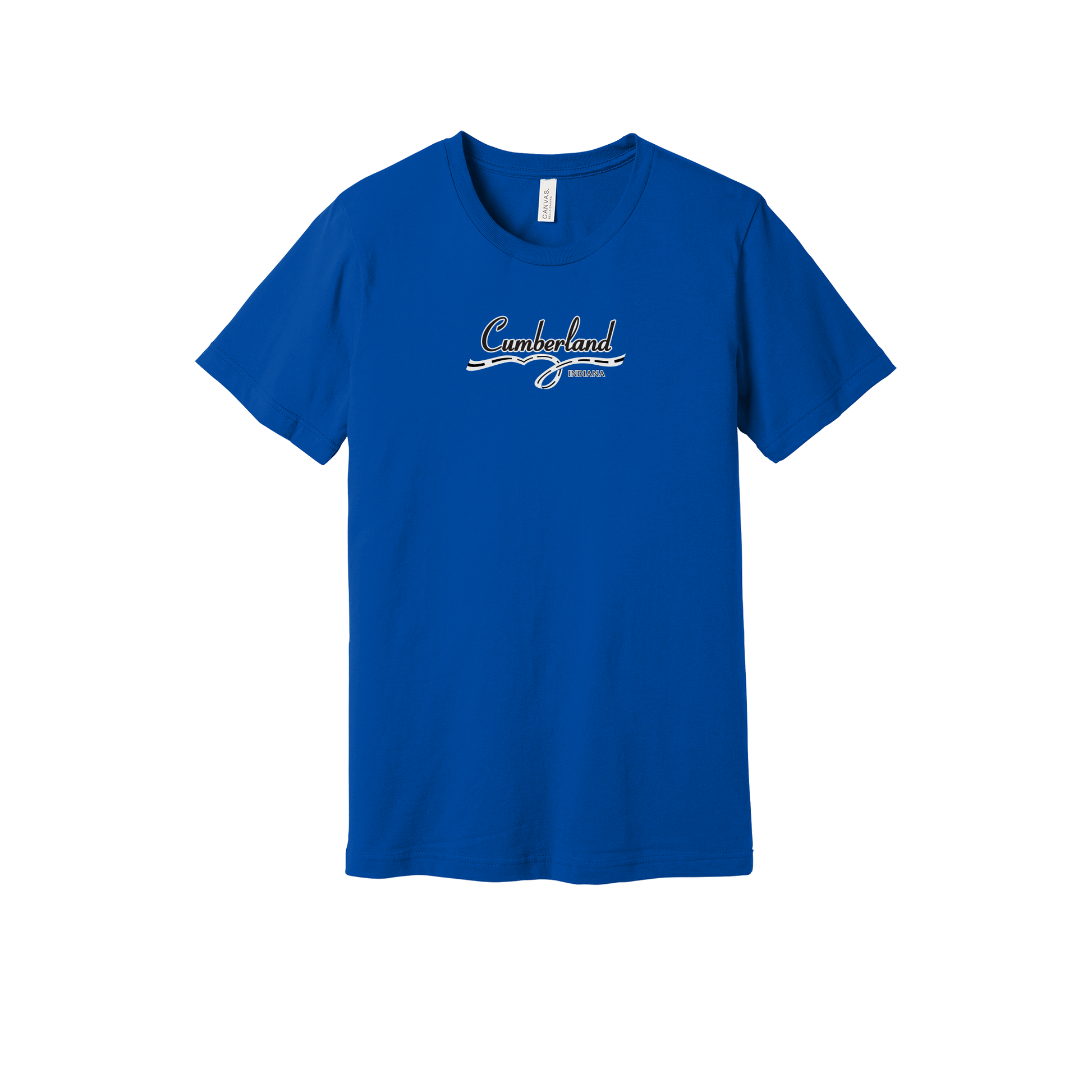 cumberland-everyday-essentials-short-sleeve-tee-dtf-front-BC3001-trueroyal-flat-front