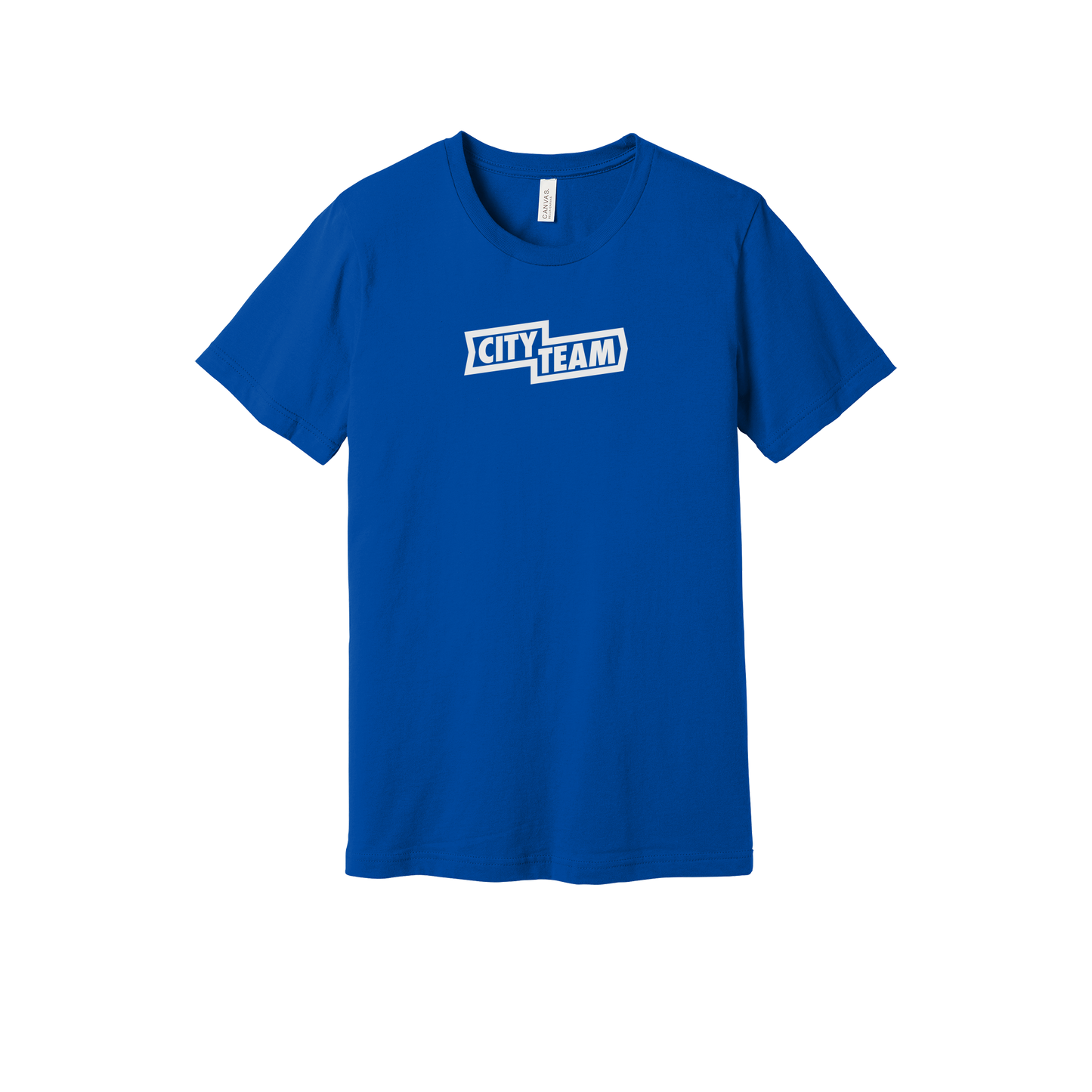 cityteam-everyday-essentials-short-sleeve-tee-dtf-front-BC3001-trueroyal-flat-front