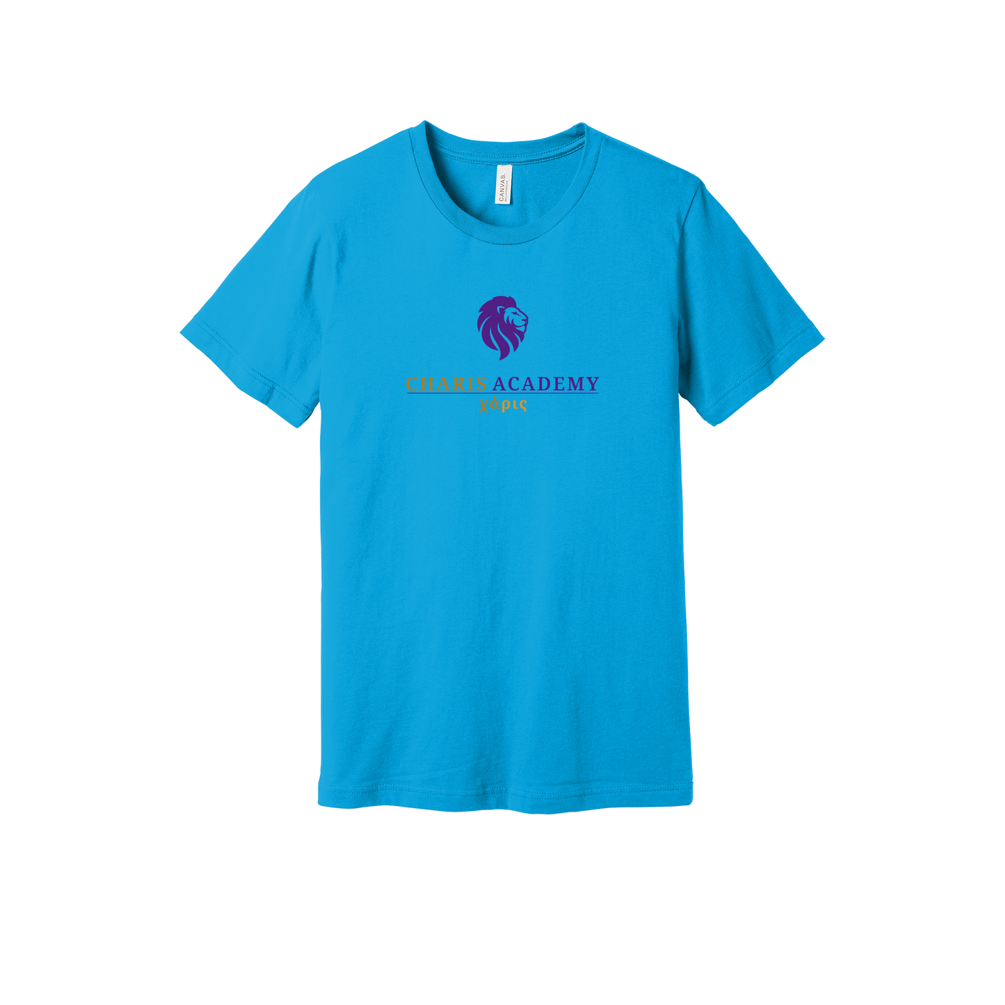 cahazleton-everyday-essentials-short-sleeve-tee-dtf-front-BC3001-turquoise-flat-front