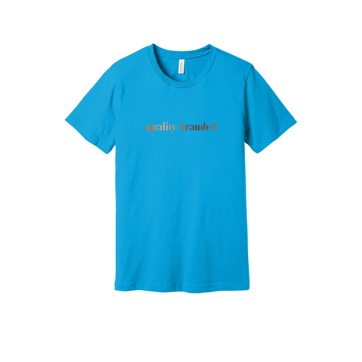 qualitybranded-everyday-essentials-short-sleeve-tee-dtf-front-BC3001-turquoise-flat-front