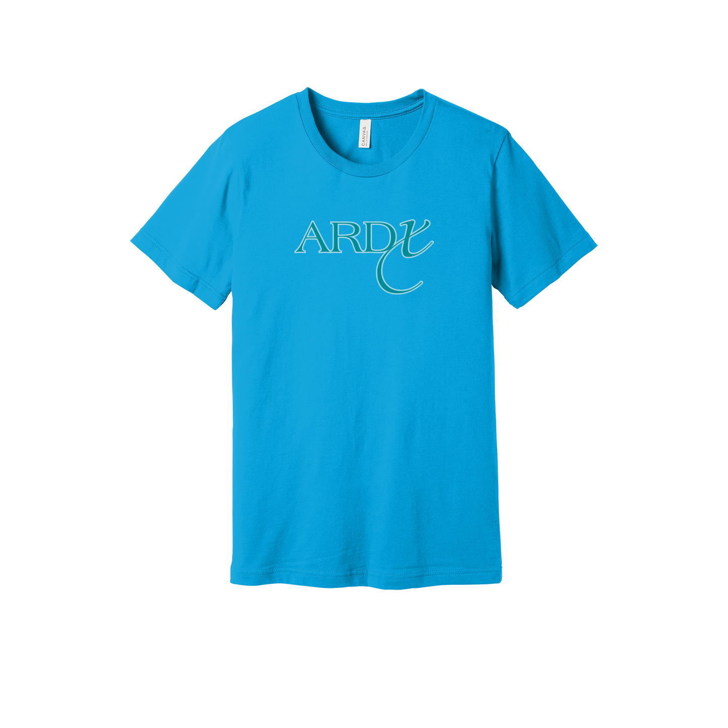 ardx-everyday-essentials-short-sleeve-tee-dtf-front-BC3001-turquoise-flat-front