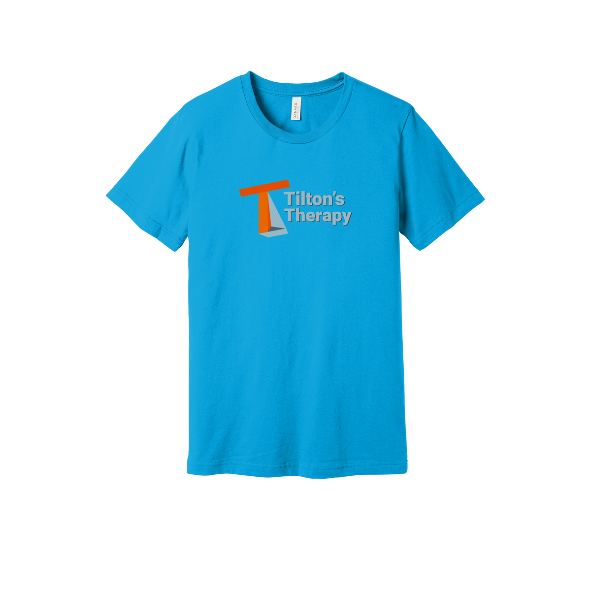 tiltonstherapy-everyday-essentials-short-sleeve-tee-dtf-front-BC3001-turquoise-flat-front