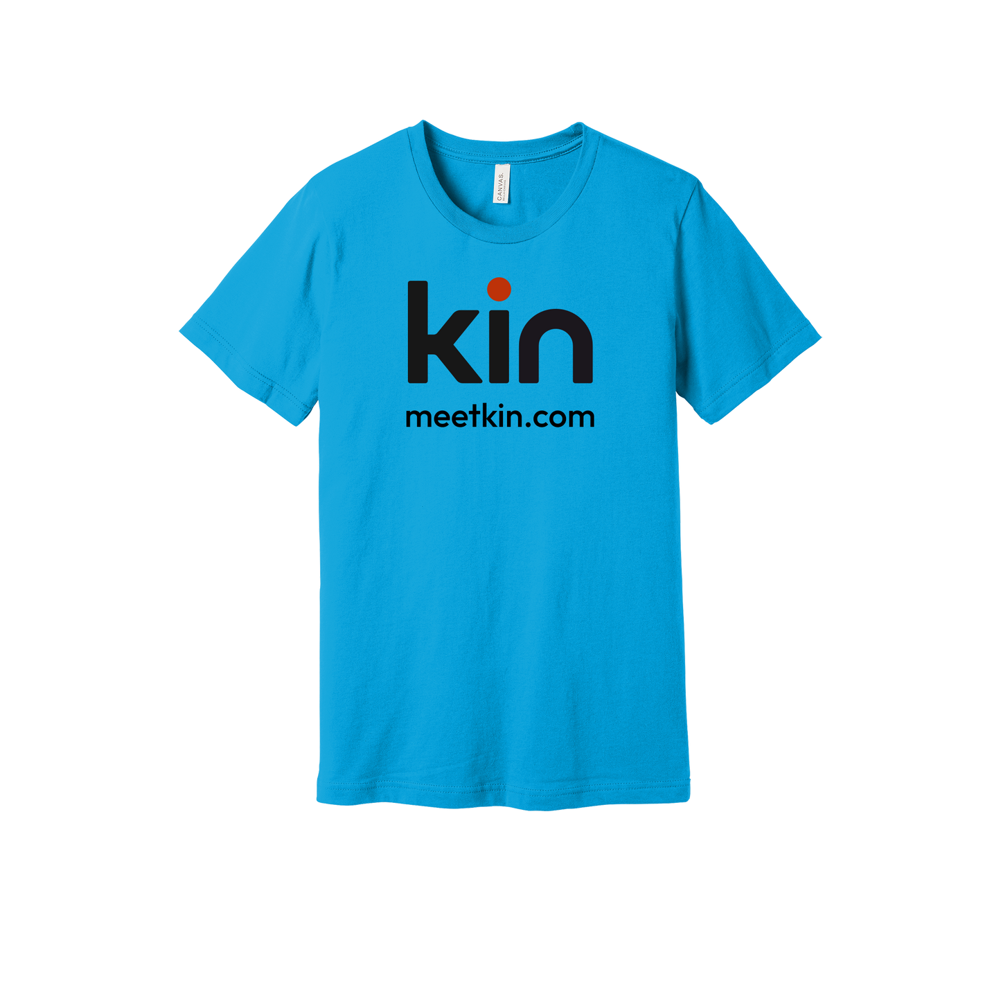 kin-everyday-essentials-short-sleeve-tee-dtf-front-BC3001-turquoise-flat-front