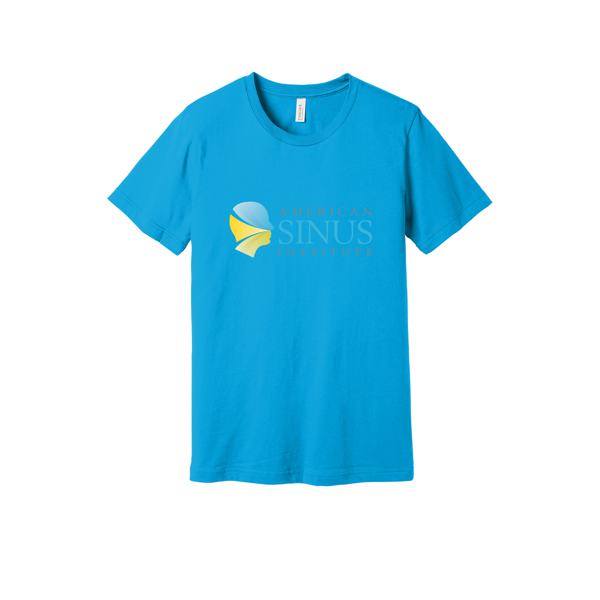 americansinus-everyday-essentials-clinic-short-sleeve-tee-dtf-front-BC3001-turquoise-flat-front