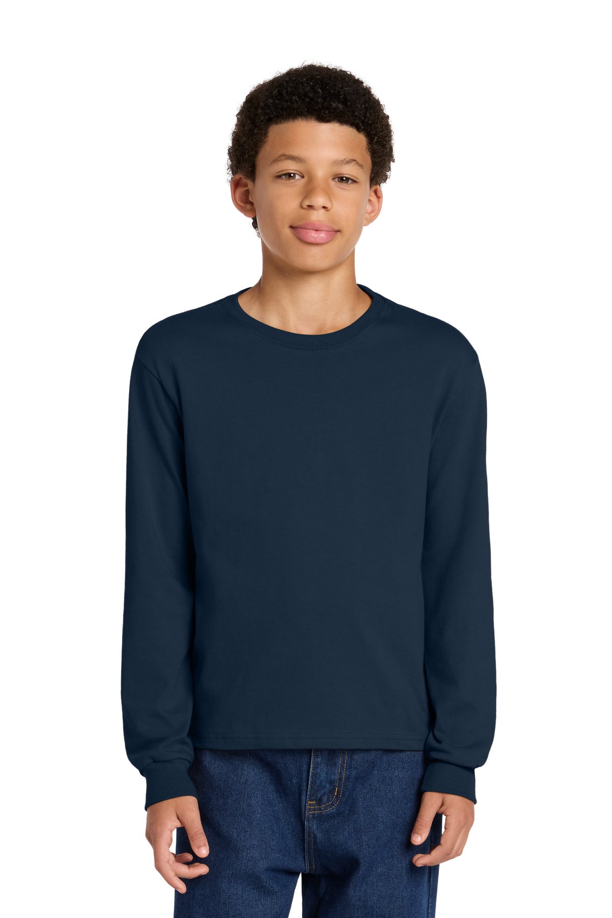 BELLA+CANVAS® Youth 6-Ounce Heavyweight Long Sleeve Tee BC3511Y