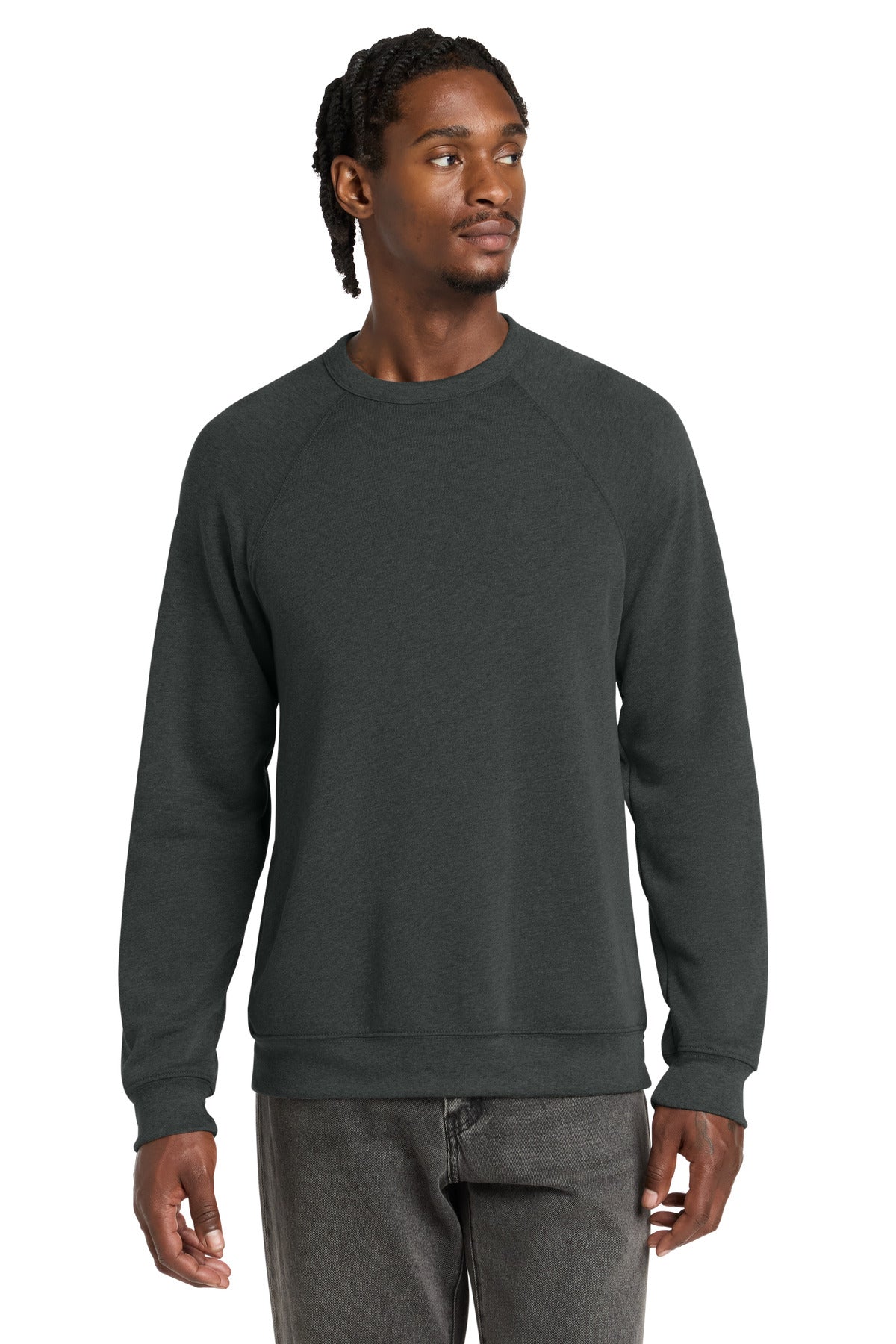 BELLA+CANVAS ® Unisex Sponge Fleece Raglan Sweatshirt. BC3901