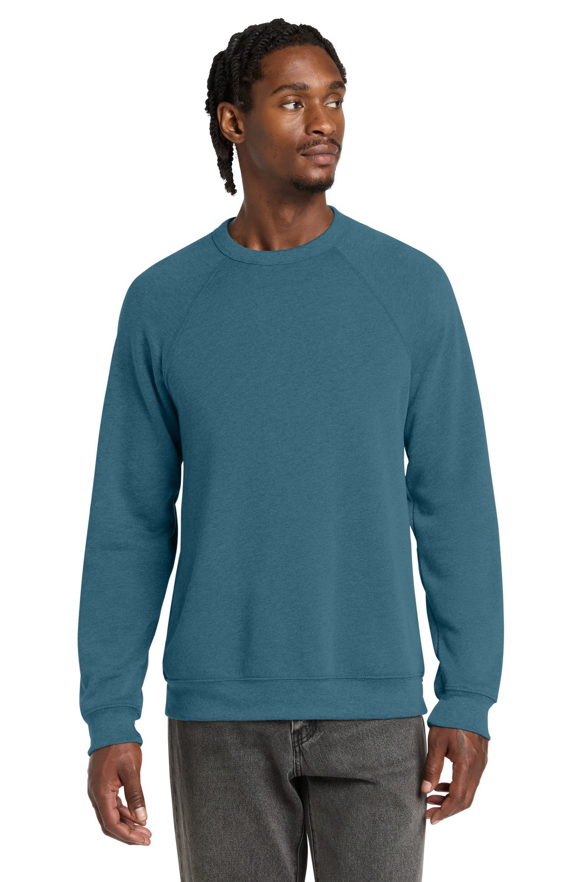 BELLA+CANVAS ® Unisex Sponge Fleece Raglan Sweatshirt. BC3901