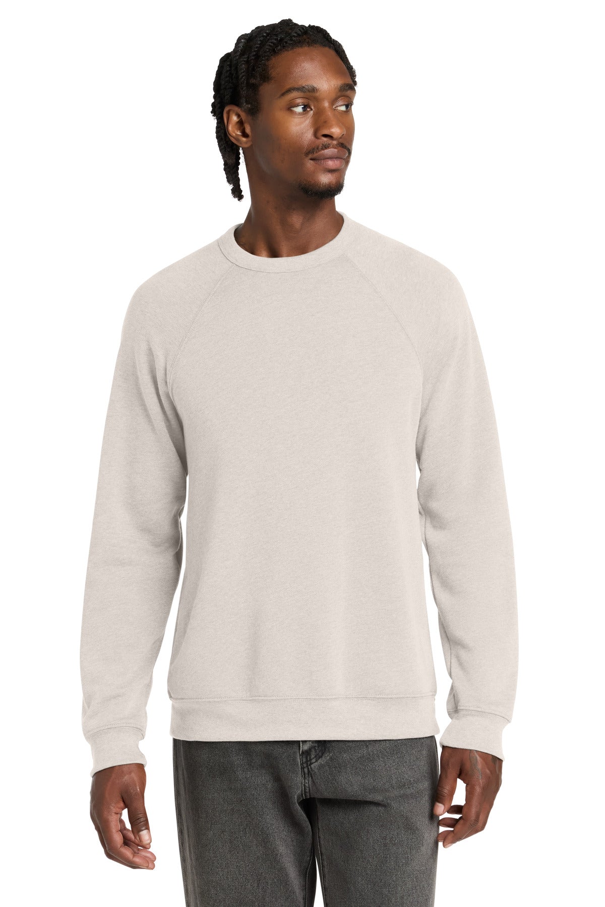 BELLA+CANVAS ® Unisex Sponge Fleece Raglan Sweatshirt. BC3901