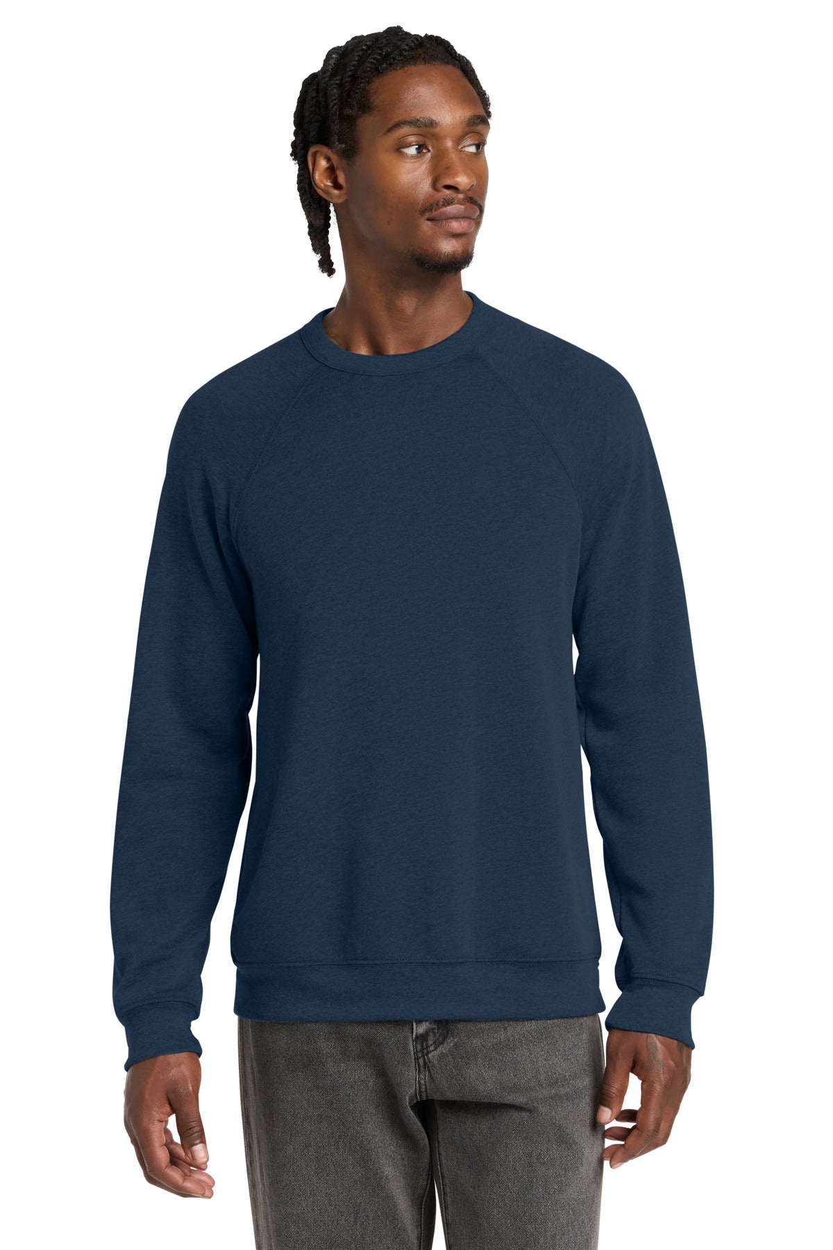 BELLA+CANVAS ® Unisex Sponge Fleece Raglan Sweatshirt. BC3901