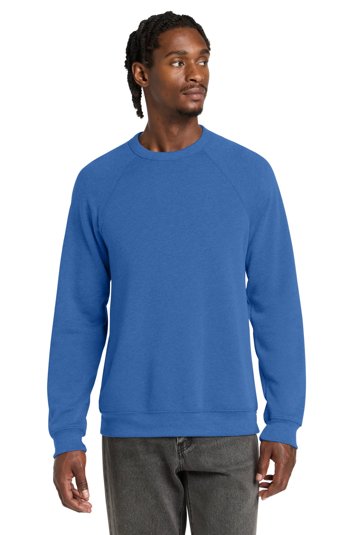 BELLA+CANVAS ® Unisex Sponge Fleece Raglan Sweatshirt. BC3901