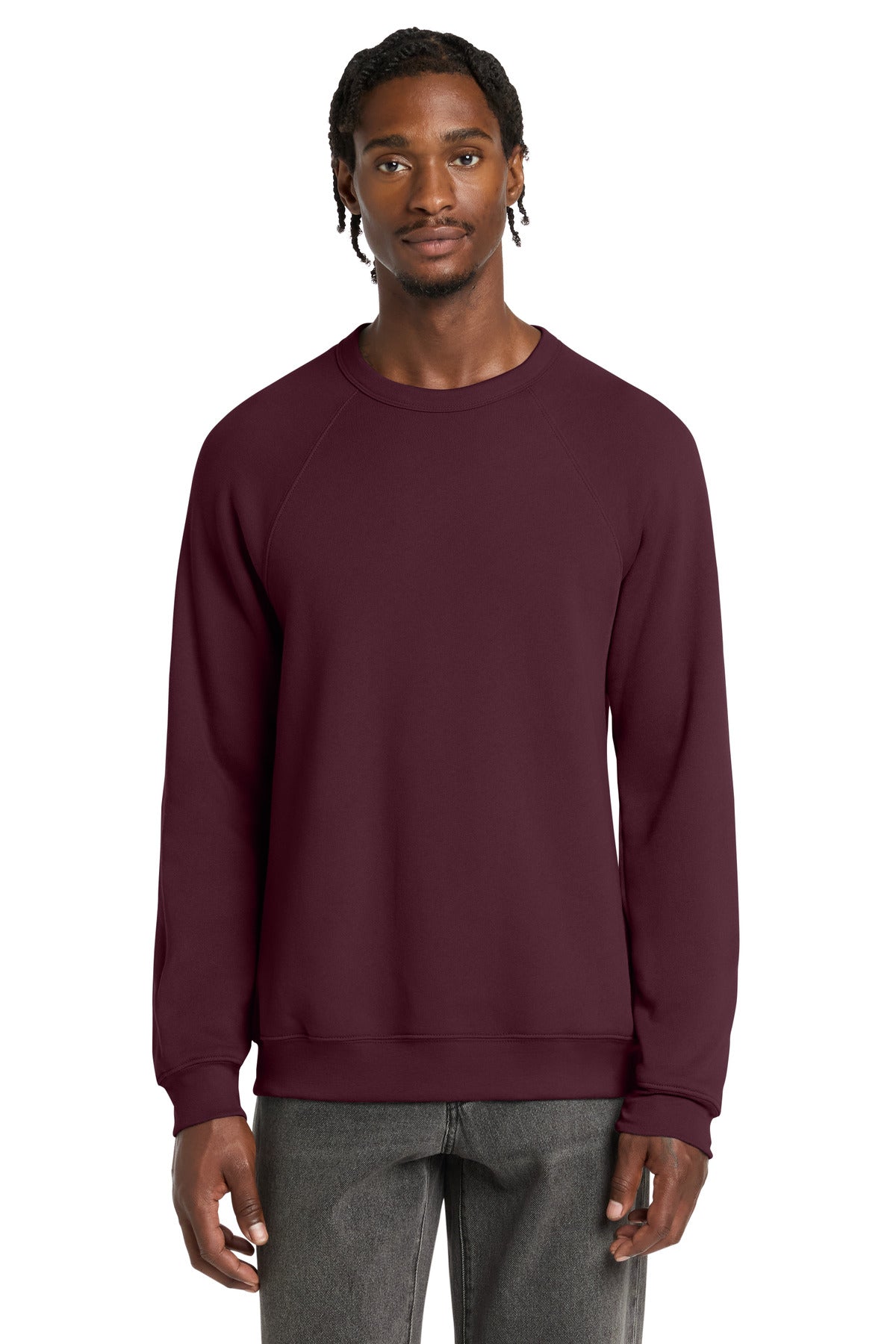 BELLA+CANVAS ® Unisex Sponge Fleece Raglan Sweatshirt. BC3901