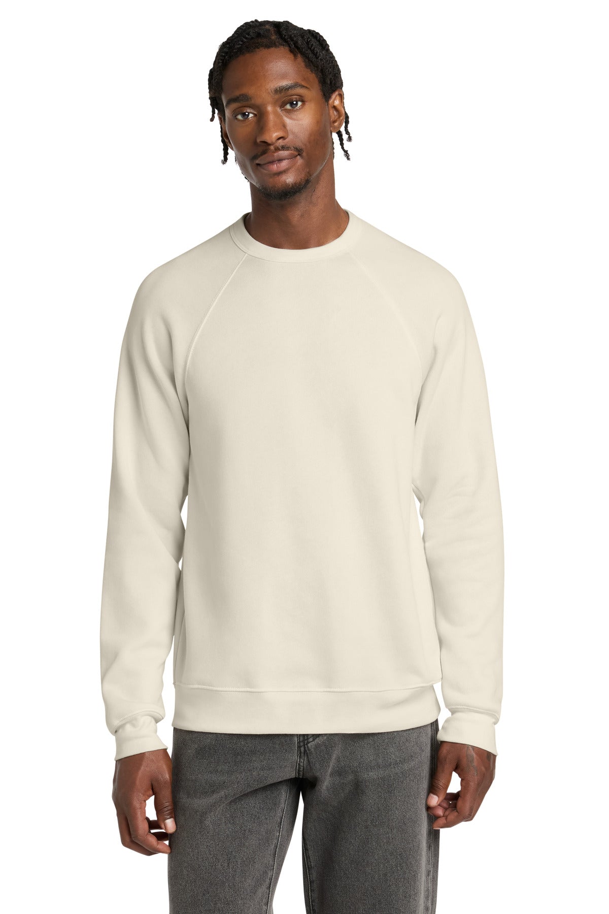 BELLA+CANVAS ® Unisex Sponge Fleece Raglan Sweatshirt. BC3901