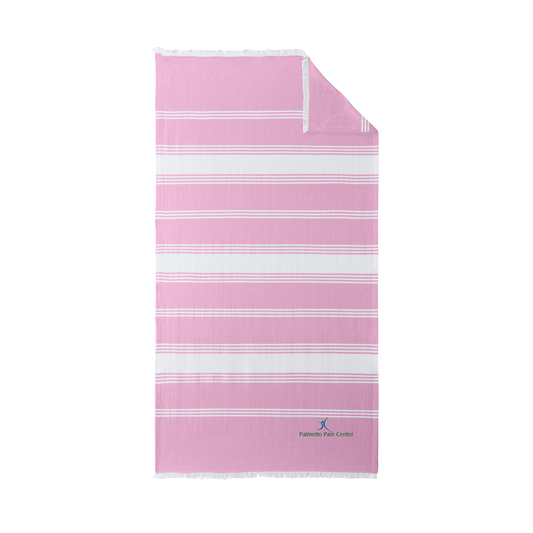 palmetto-pain-center-port-authority-beach-throw-embroidery-bottomright-BP91-awarenesspinkwhite-flat-front