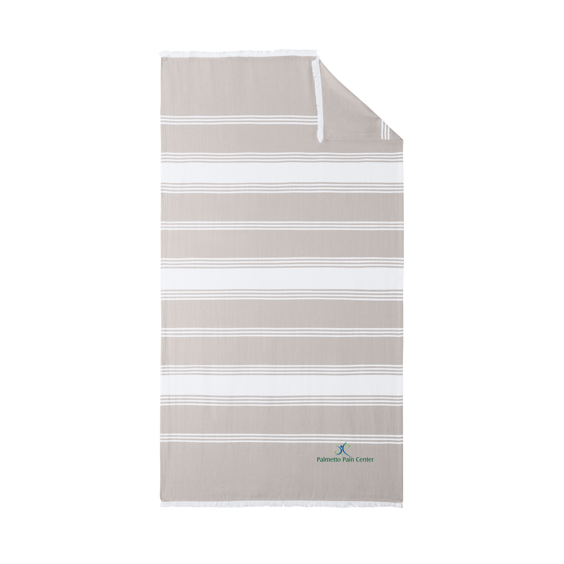 palmetto-pain-center-port-authority-beach-throw-embroidery-bottomright-BP91-saharawhite-flat-front