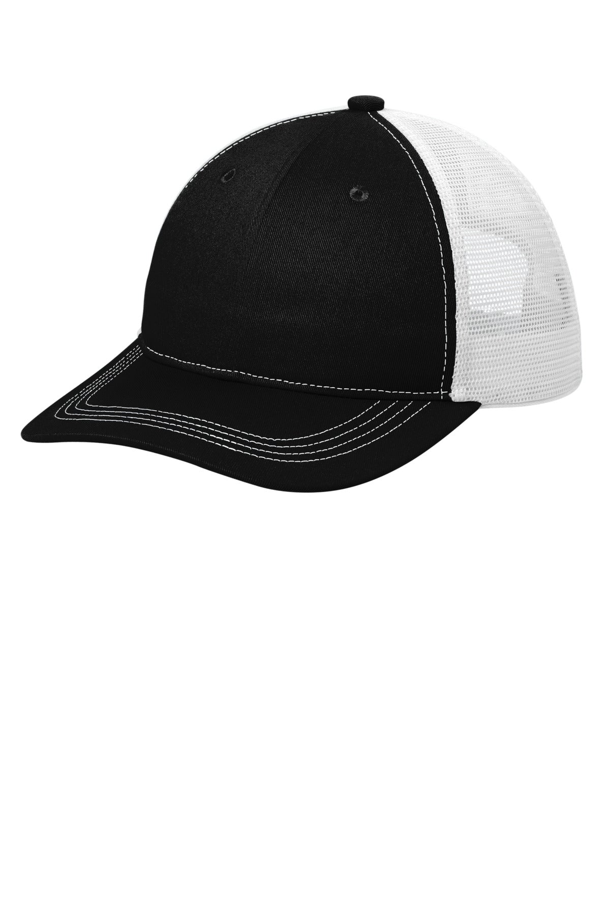 Port Authority® Unstructured Snapback Trucker Cap C409