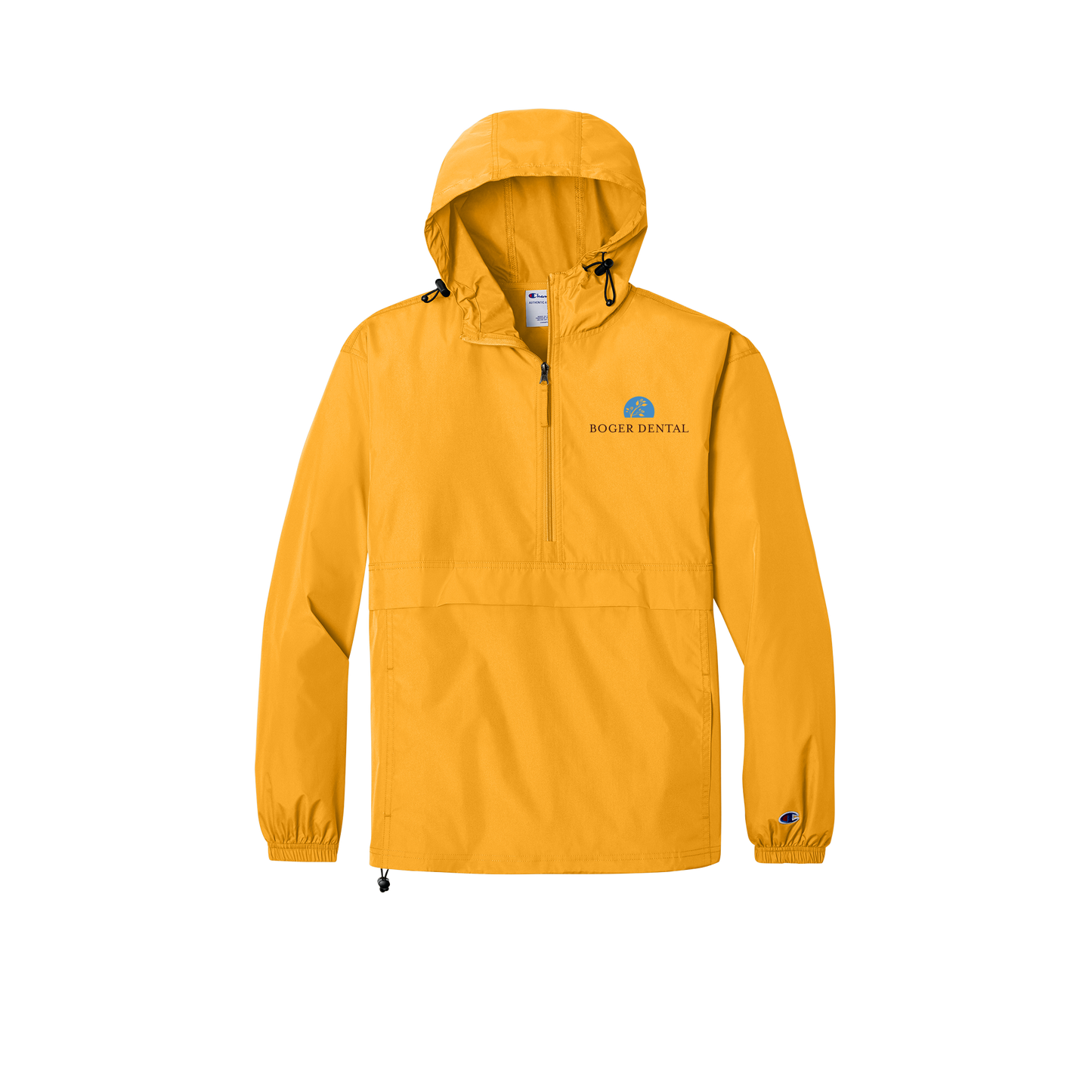 boger-dental-champion-packable-jacket-embroidery-leftchest-CO200-gold-flat-front