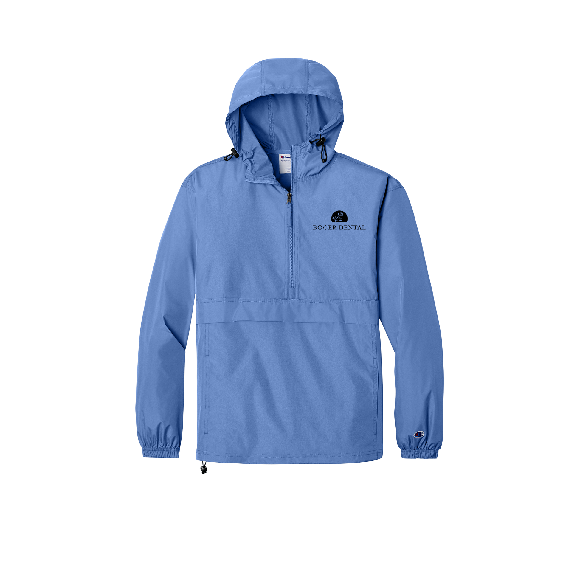 boger-dental-champion-packable-jacket-embroidery-leftchest-CO200-lightblue-flat-front