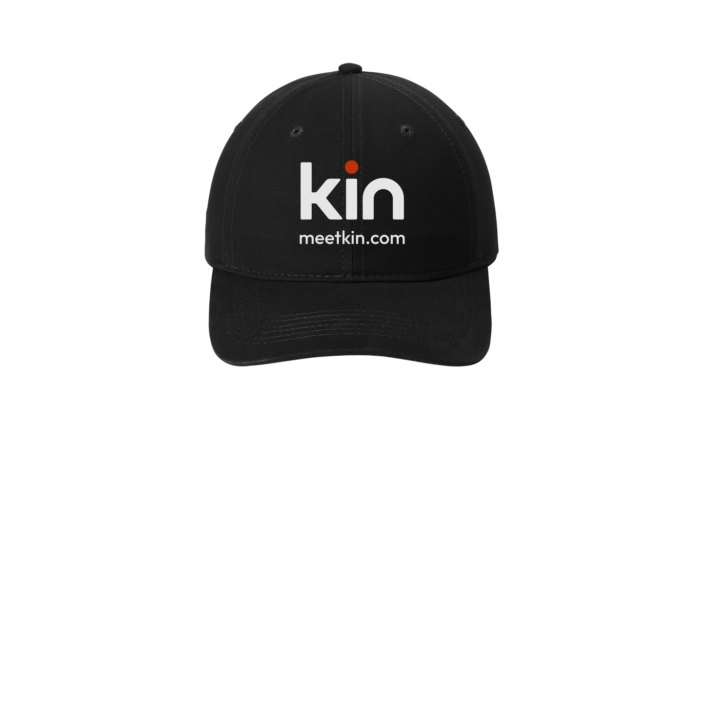 kin-low-profile-dad-cap-embroidery-capfront-CP77-black-flat-front