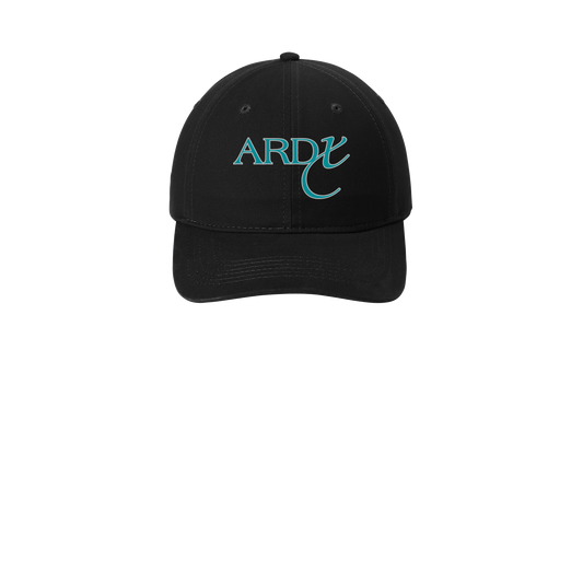 ardx-low-profile-dad-cap-embroidery-capfront-CP77-black-flat-front