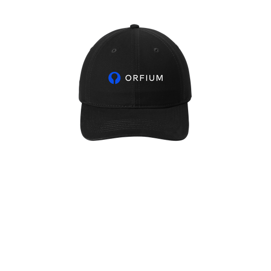 orfium-low-profile-dad-cap-embroidery-capfront-CP77-black-flat-front