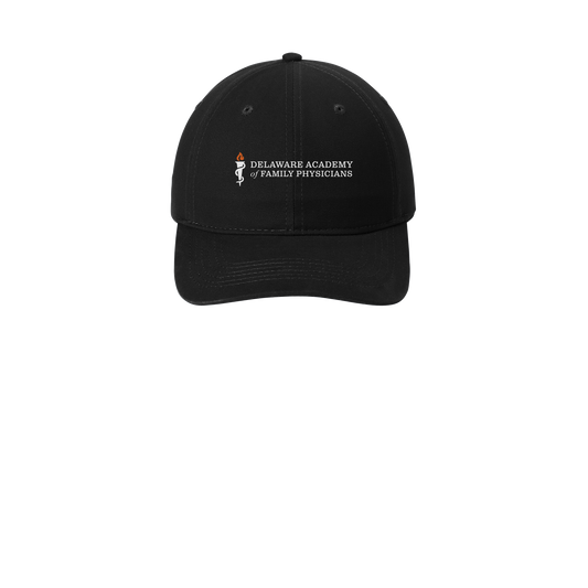 delfamdoc-low-profile-dad-cap-embroidery-capfront-CP77-black-flat-front