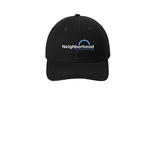 ncschools-low-profile-dad-cap-embroidery-capfront-CP77-black-flat-front