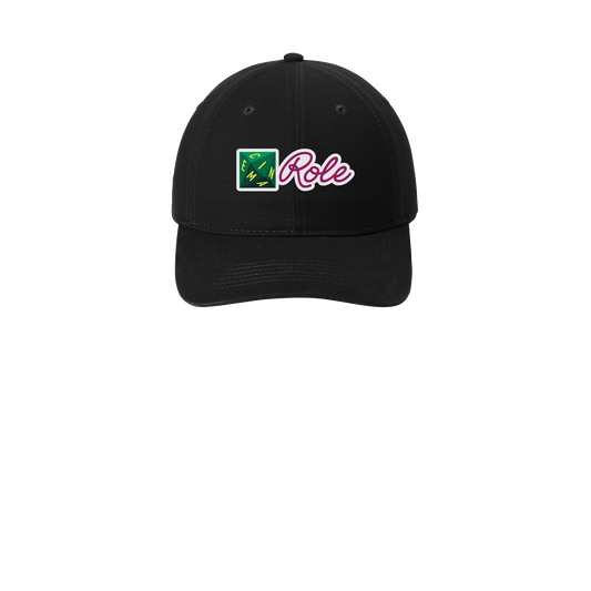 cinemarole-low-profile-dad-cap-embroidery-capfront-CP77-black-flat-front