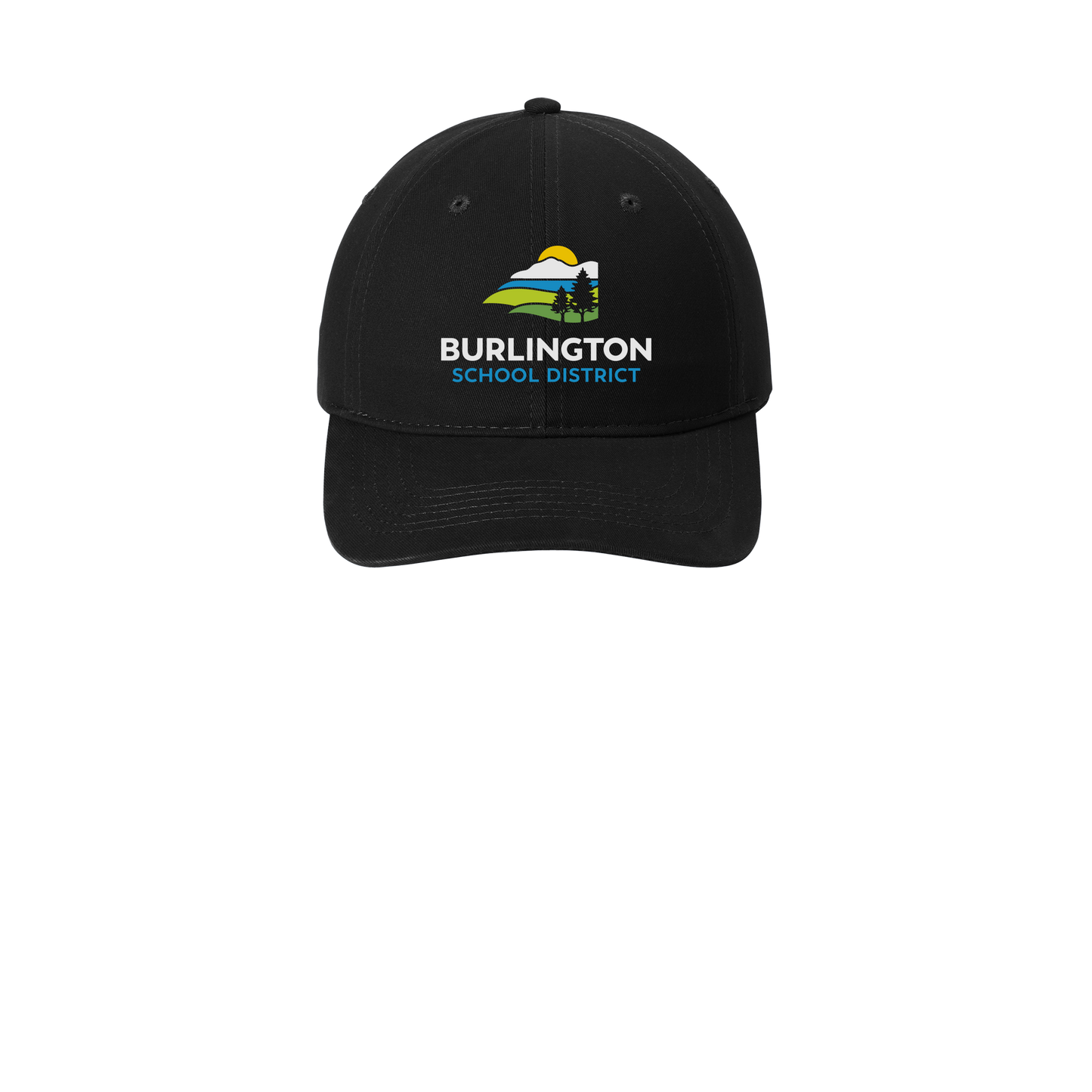 bsdvt-low-profile-dad-cap-embroidery-capfront-CP77-black-flat-front