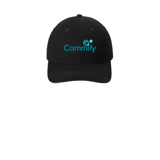 commify-low-profile-dad-cap-embroidery-capfront-CP77-black-flat-front