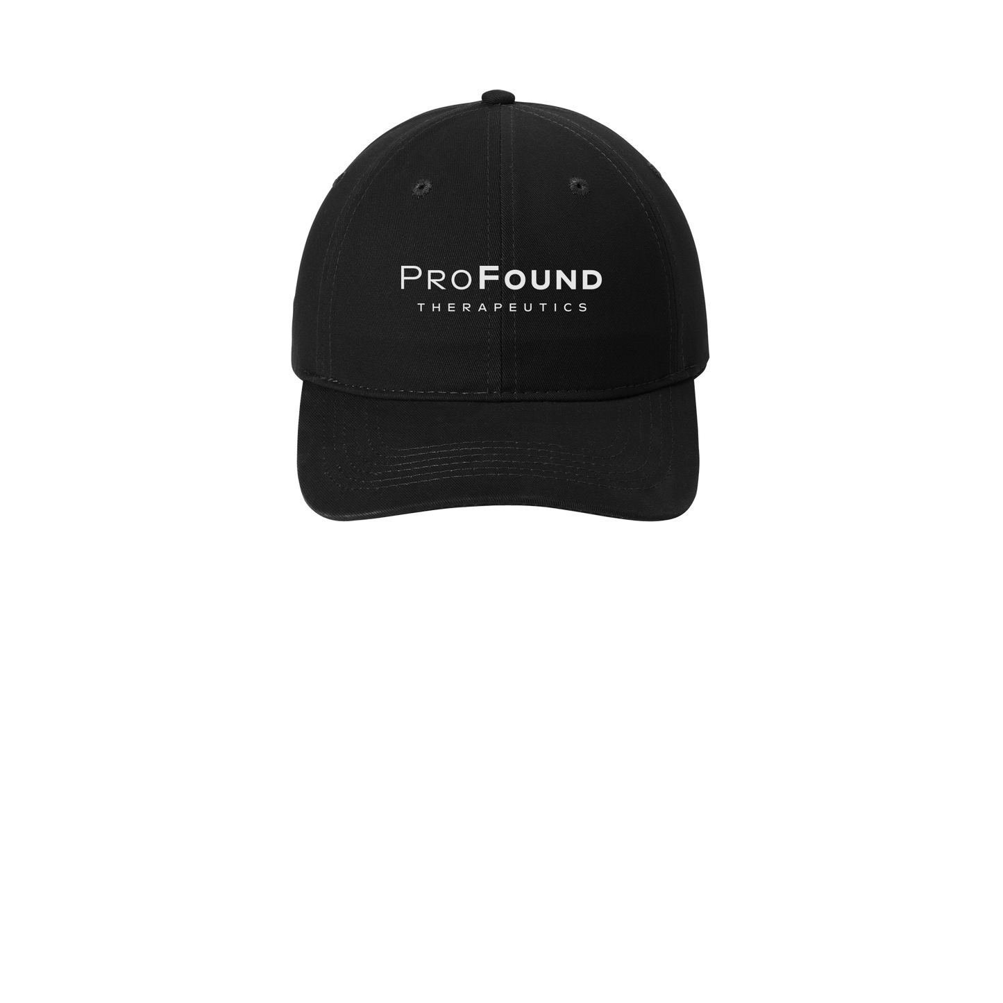 profoundtx-low-profile-dad-cap-embroidery-capfront-CP77-black-flat-front