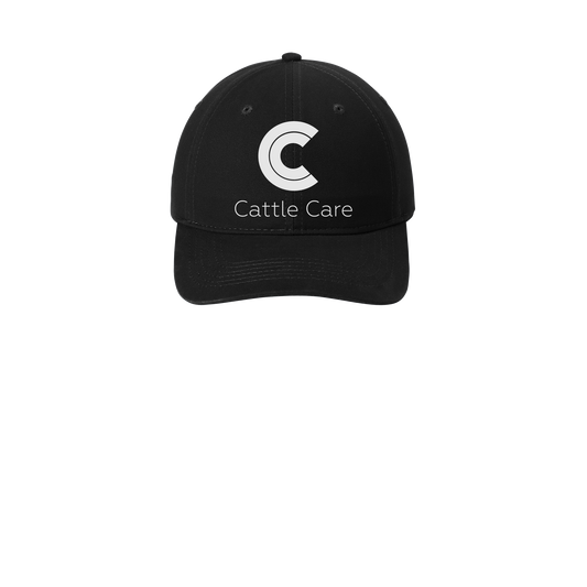 cattle-care-low-profile-dad-cap-embroidery-capfront-CP77-black-flat-front