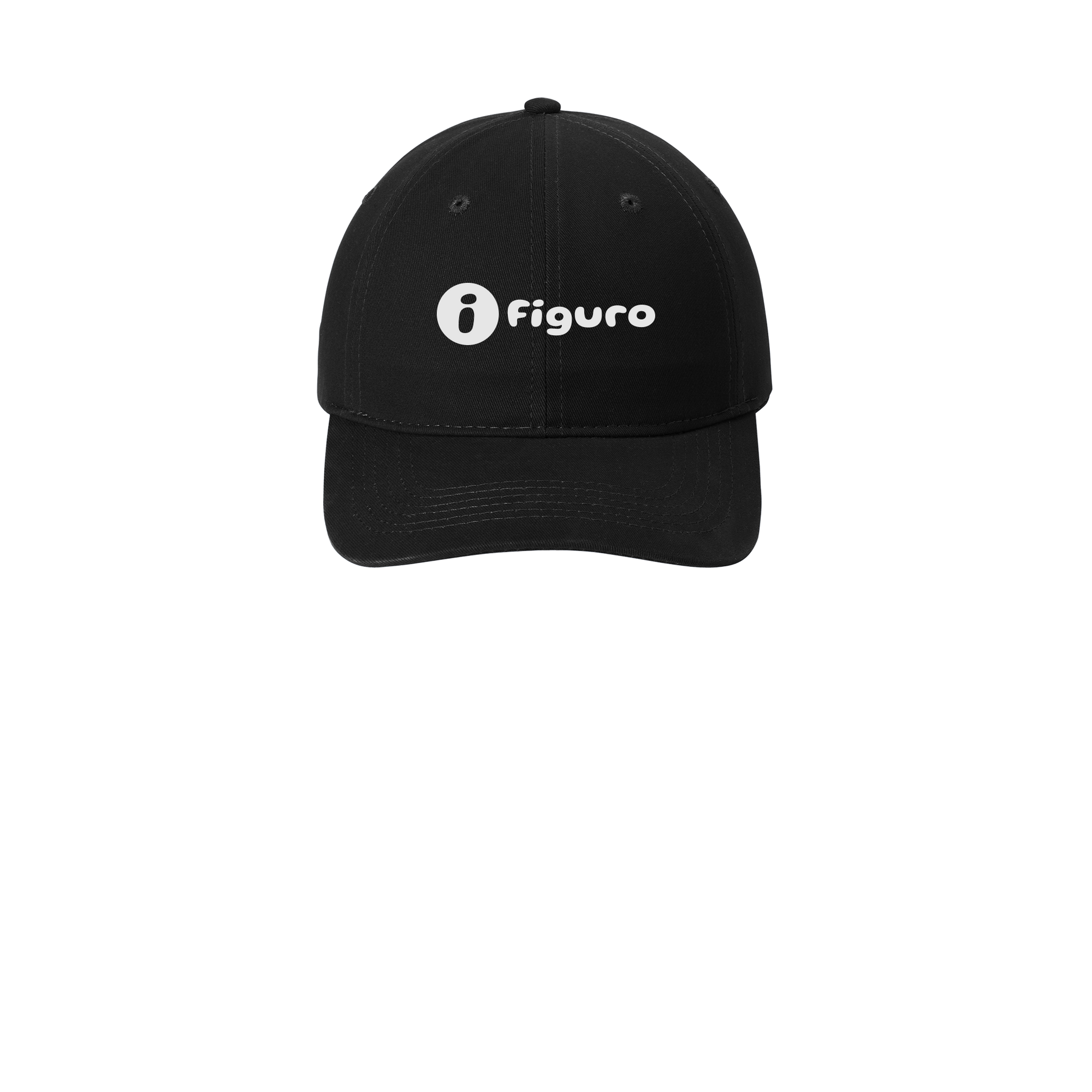 getfiguro-low-profile-dad-cap-embroidery-capfront-CP77-black-flat-front