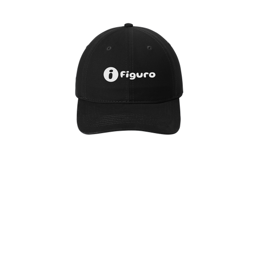 getfiguro-low-profile-dad-cap-embroidery-capfront-CP77-black-flat-front