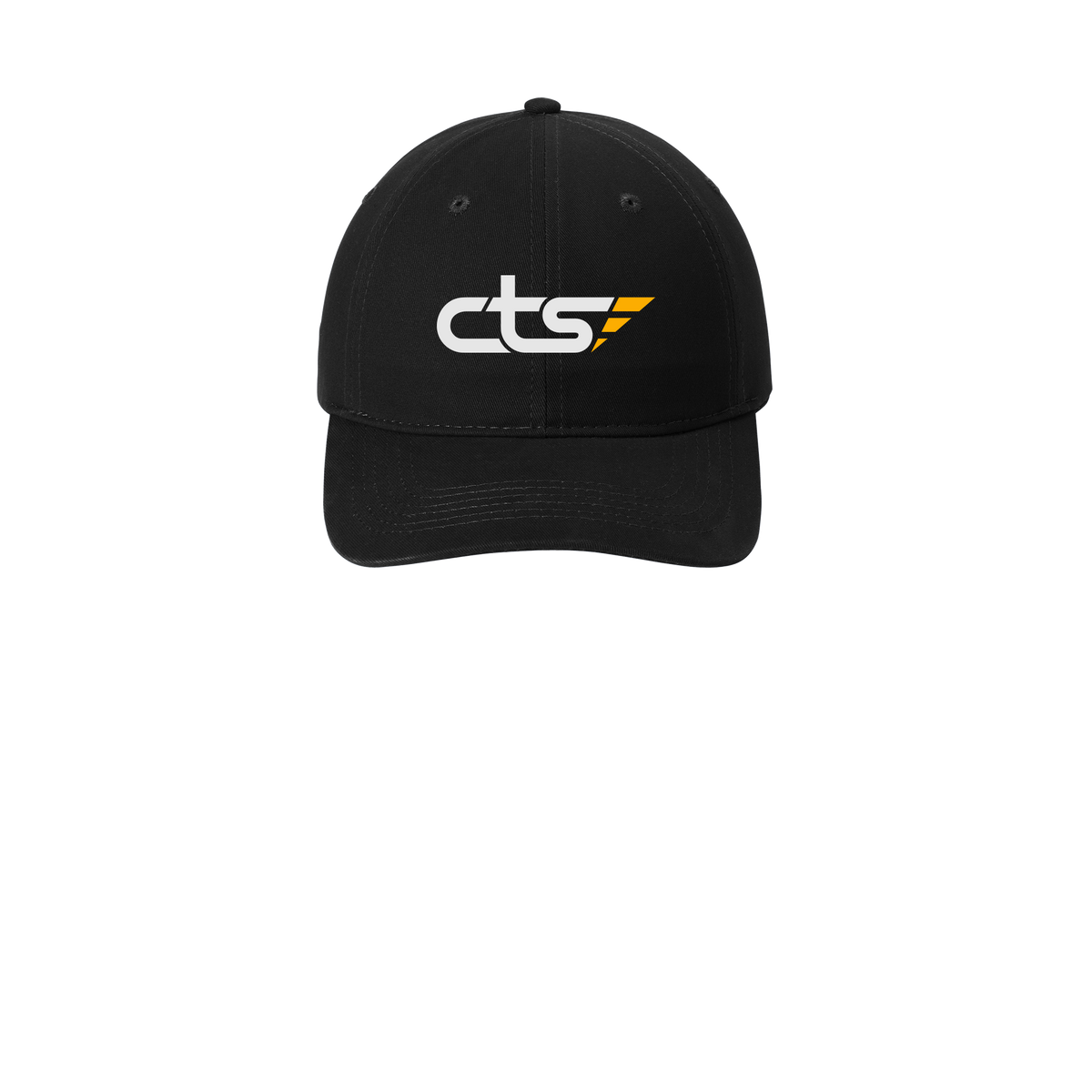 cts1-low-profile-dad-cap-embroidery-capfront-CP77-black-flat-front
