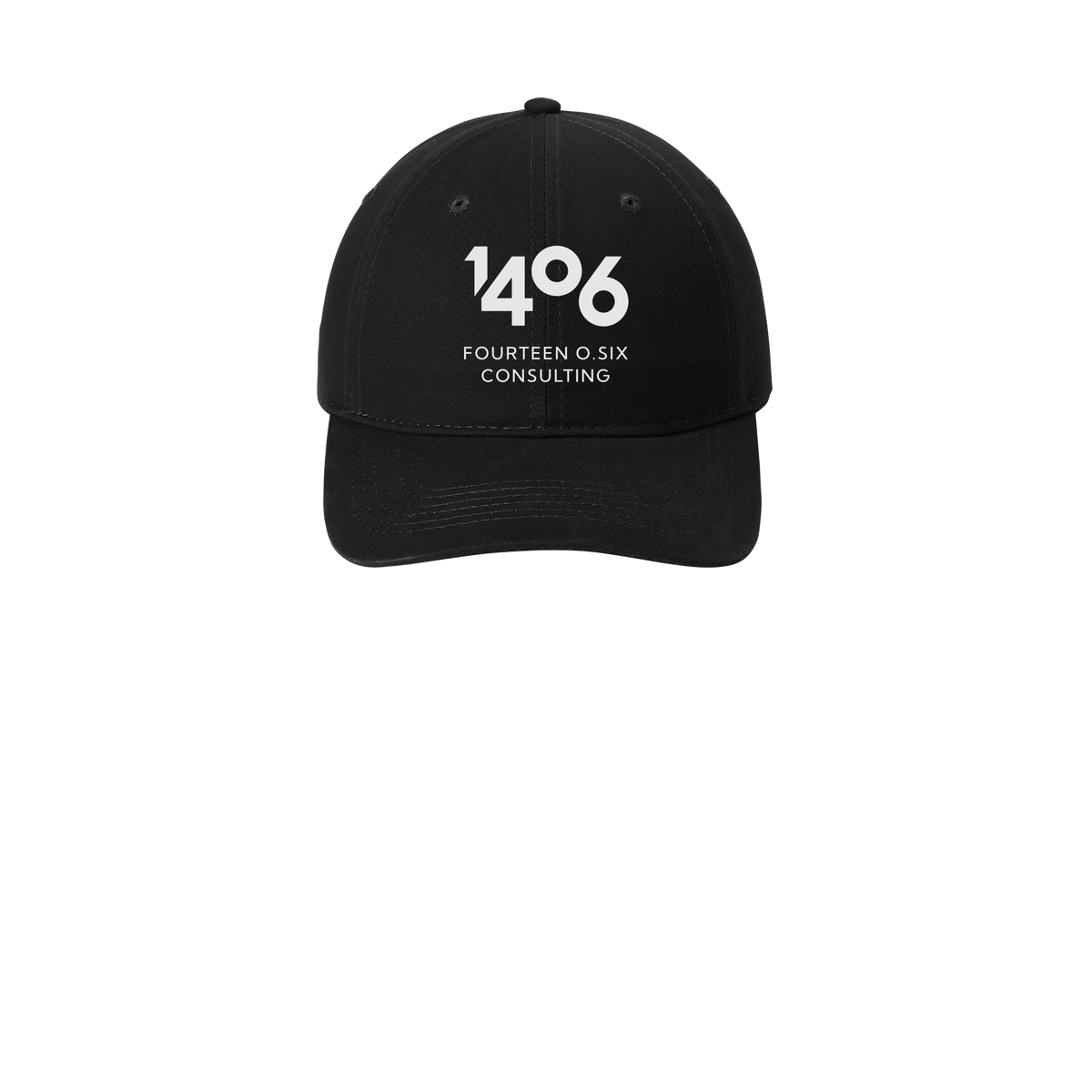 1406consulting-low-profile-dad-cap-embroidery-capfront-CP77-black-flat-front