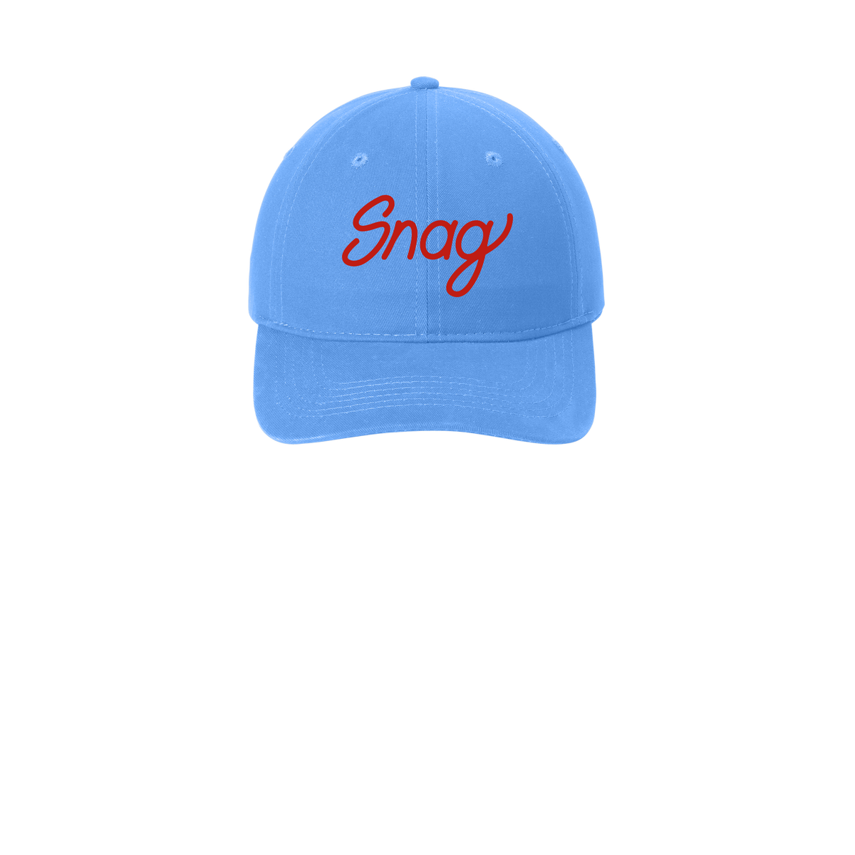 snagdelivery-low-profile-dad-cap-embroidery-capfront-CP77-carolinablue-flat-front