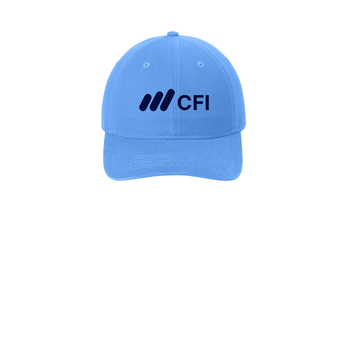 corporatefinanceinstitute-low-profile-dad-cap-embroidery-capfront-CP77-carolinablue-flat-front