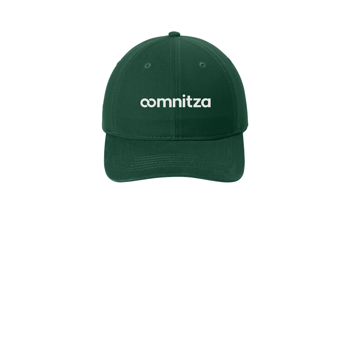 oomnitza-low-profile-dad-cap-embroidery-capfront-CP77-hunter-flat-front