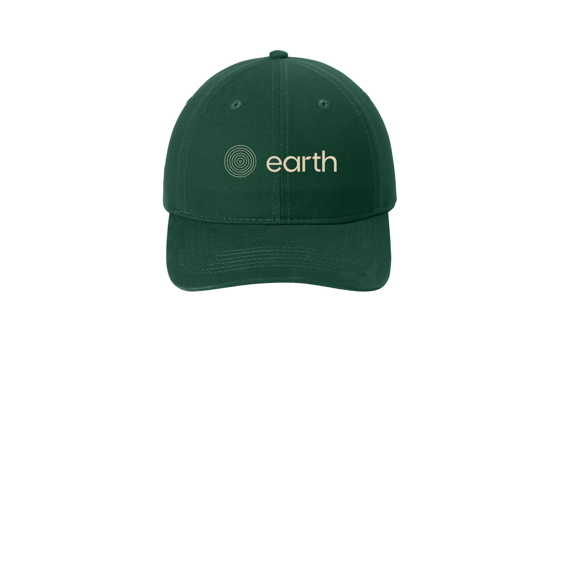 earthfuneral-low-profile-dad-cap-embroidery-capfront-CP77-hunter-flat-front
